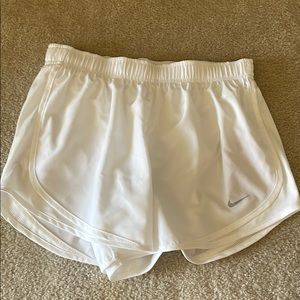NWT White Nike athletic shorts